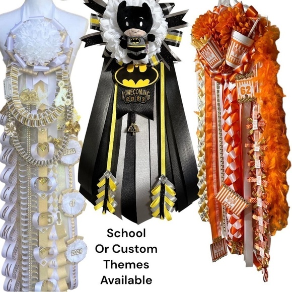 STARTER Mum Pin Corsage for all occasion with fancy braids - Picture 5 of 17